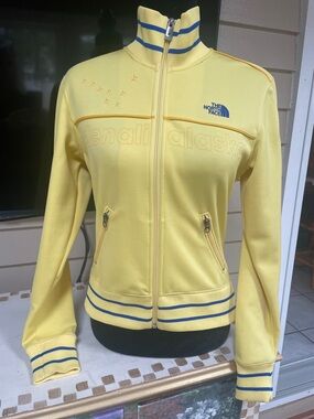 The North Face A5 Series Yellow Track Jacket